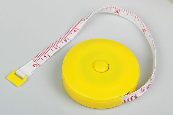 Penis measuring tape length