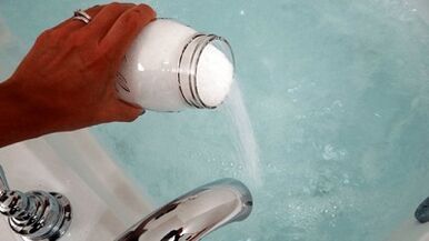 Bath with Soda for a member member